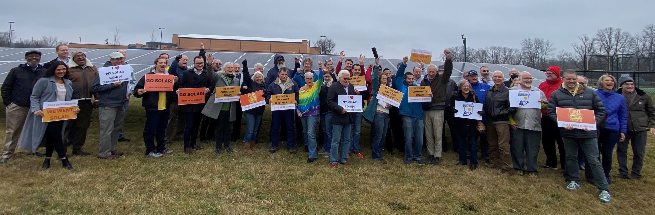 Indiana residents rallying for solar energy incentives before the state phased out its net metering policy that helped more Hoosiers go solar